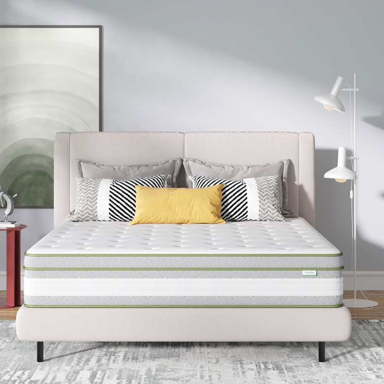 Alwyn Home Plinio 12'' Medium Hybrid Sofa Bed Mattress & Reviews Wayfair